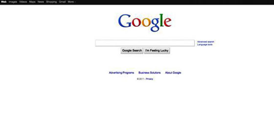 12 صورة تلخص رحلة تطور (جوجل) من 1997 حتى اليوم صورة رقم 11