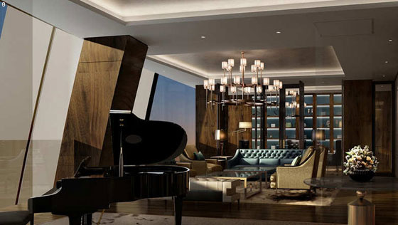 طوكيو تتباهى بفندق يشبه الجرم السماوي.. شاهده بالصور صورة رقم 4