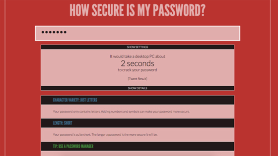 اختبر قوة كلمة مرورك وكم من الوقت يحتاج اختراقها! صورة رقم 1 اختبر قوة كلمة مرورك وكم من الوقت يحتاج اختراقها! صورة رقم 1