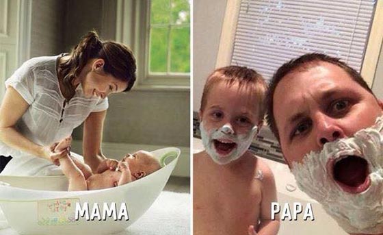 صور مضحكة توضّح لنا لماذا نحب امهاتنا اكثر.. صورة رقم 8