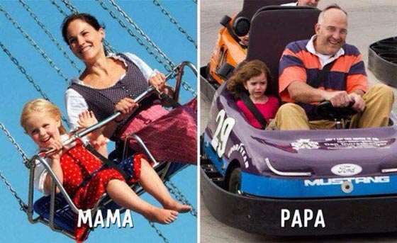 صور مضحكة توضّح لنا لماذا نحب امهاتنا اكثر.. صورة رقم 10