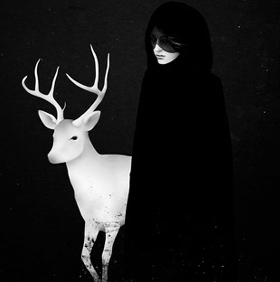 رسومات فنية رائعة محورها المرأة (من وحي الظلام والسلام) صورة رقم 14