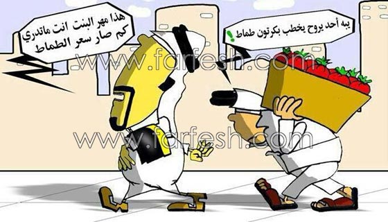  صور كاريكاتير ضاحكة عن ارتفاع اسعار الطماطم (البندورة) صورة رقم 11