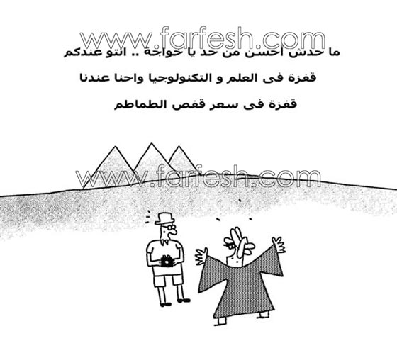  صور كاريكاتير ضاحكة عن ارتفاع اسعار الطماطم (البندورة) صورة رقم 13