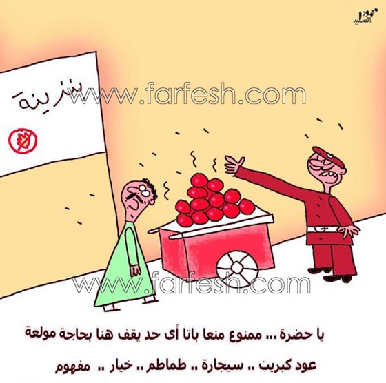  صور كاريكاتير ضاحكة عن ارتفاع اسعار الطماطم (البندورة) صورة رقم 17