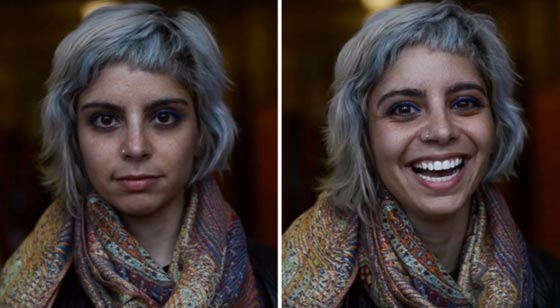 صور مدهشة: كيف تتغير وجوه الناس قبل وبعد سماعهم كلمة اطراء! صورة رقم 7