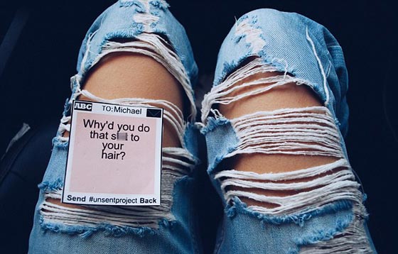 رسائل الحب والاحباط والخيبة تحولها فتاة امريكية الى عمل فني صورة رقم 5
