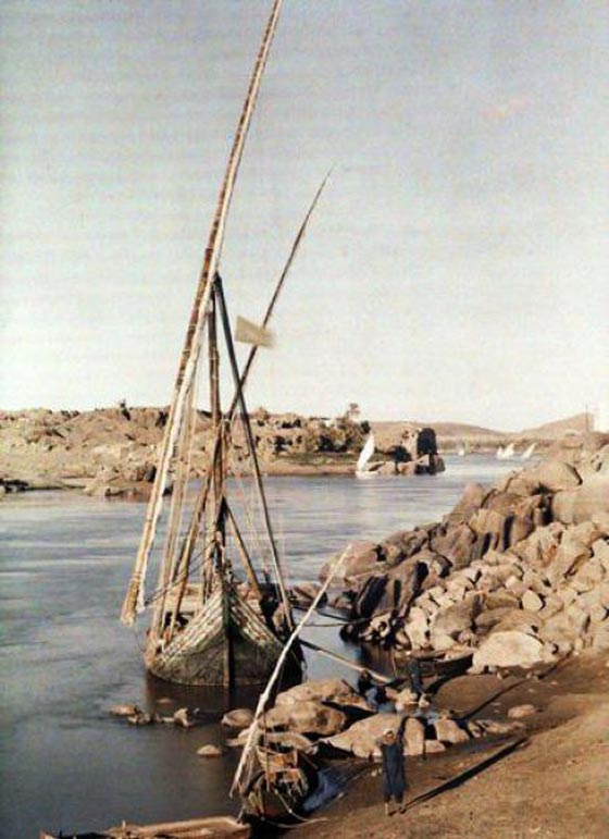 صور نادرة ملونة من عام 1920 تظهر جمال مصر وروعتها صورة رقم 16