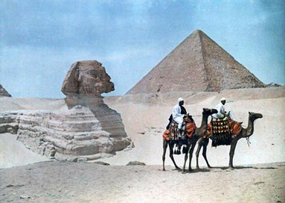 صور نادرة ملونة من عام 1920 تظهر جمال مصر وروعتها صورة رقم 24