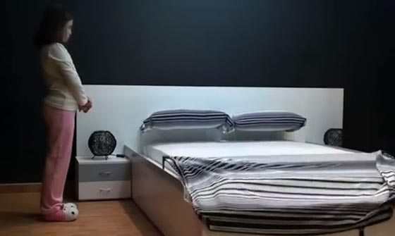 تطوير سرير يرتب نفسه ويعفي الام من كسل الابناء.. شاهده صورة رقم 1