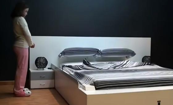 تطوير سرير يرتب نفسه ويعفي الام من كسل الابناء.. شاهده صورة رقم 4