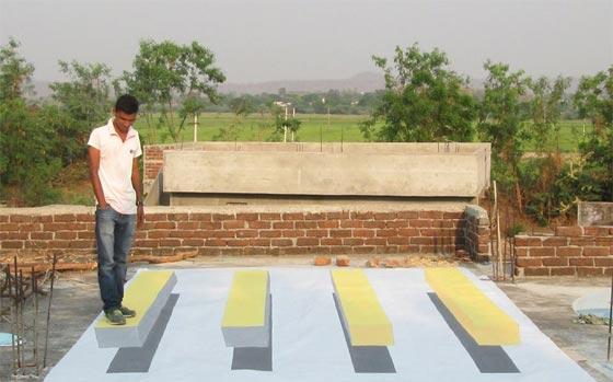 الهند: رسومات مذهلة تدمج بين الواقع والفن بمهارة خارقة.. شاهدها صورة رقم 5