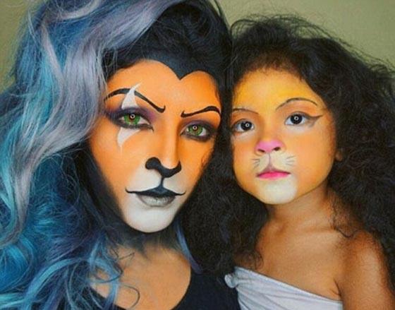 فيديو وصور.. ام وطفلتها تشعلان انستغرام بالرسم على الجسد صورة رقم 4