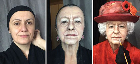 صور مذهلة: خبيرة مكياج تحوّل نفسها الى نجوم هوليود بالمكياج فقط صورة رقم 2 صور مذهلة: خبيرة مكياج تحوّل نفسها الى نجوم هوليود بالمكياج فقط صورة رقم 2