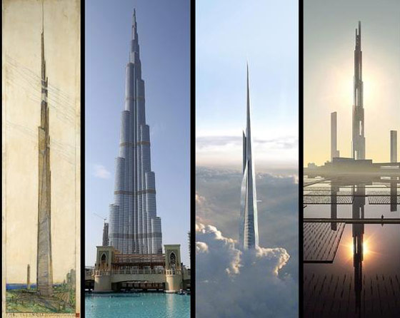 صور تصاميم لابراج افتراضية لم يتم اعتمادها وبقيت حبرا على ورق صورة رقم 2