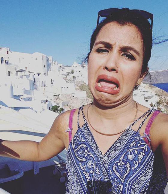صور غير تقليدية لعروس بدون عريسها في شهر عسل.. امر من المر صورة رقم 3