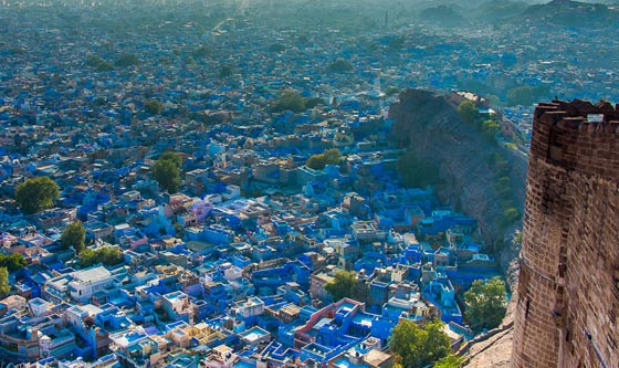 المدينة الزرقاء.. اعجوبة وسط صحراء الهند! فيديو وصور صورة رقم 8