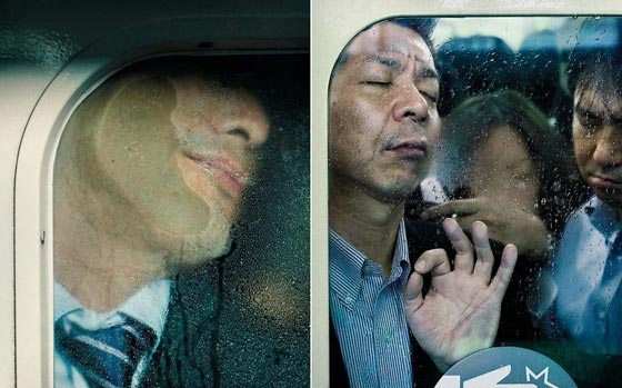 صور غير معقولة: ركاب محشورون كالسردين في  قطارات طوكيو! صورة رقم 3