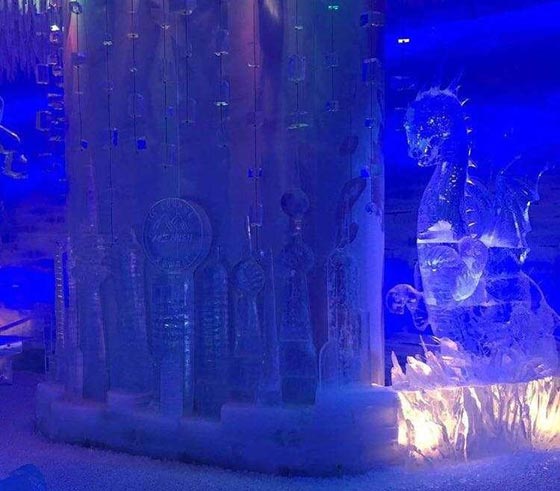 الكويت تدخل غينيس بأكبر مقهى ثلجي مينوس 11 صورة رقم 12