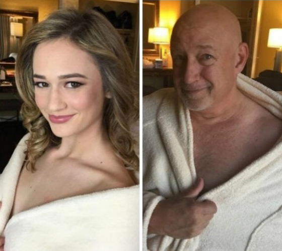  صور مضحكة: آباء وأمهات يقلدون أولادهم بطريقة مرحة صورة رقم 2