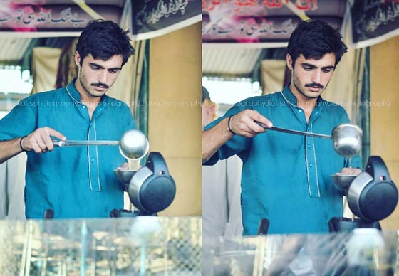 هكذا تحول بائع شاي باكستاني إلى عارض أزياء بفضل صورة واحدة! صورة رقم 5 هكذا تحول بائع شاي باكستاني إلى عارض أزياء بفضل صورة واحدة! صورة رقم 5