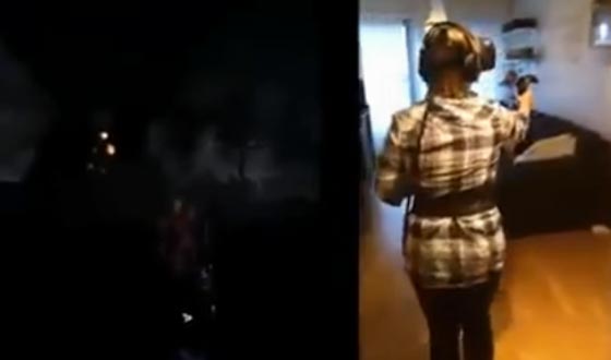 فيديو طريف.. رد فعل فتاة تقاوم الاشباح في لعبة من عالم آخر صورة رقم 2 فيديو طريف.. رد فعل فتاة تقاوم الاشباح في لعبة من عالم آخر صورة رقم 2