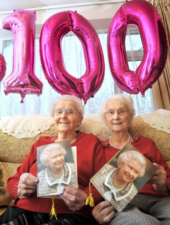 توأم بريطاني مئوي.. 100 عام تفرق بينهما وهذا سر العمر المديد صورة رقم 7 توأم بريطاني مئوي.. 100 عام تفرق بينهما وهذا سر العمر المديد صورة رقم 7