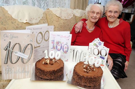 توأم بريطاني مئوي.. 100 عام تفرق بينهما وهذا سر العمر المديد صورة رقم 9 توأم بريطاني مئوي.. 100 عام تفرق بينهما وهذا سر العمر المديد صورة رقم 9