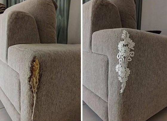 صور مذهلة: حلول عبقرية للأشياء المكسورة لتحويلها الى ابداع بدل رميها صورة رقم 12
