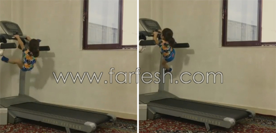 فيديو مثير.. طفلة تركض على مشاية كهربائية تشعل مواقع التواصل صورة رقم 5 فيديو مثير.. طفلة تركض على مشاية كهربائية تشعل مواقع التواصل صورة رقم 5