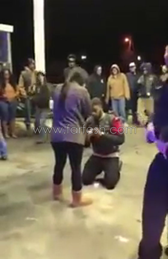 بالفيديو.. شاب يطلب الزواج من حبيبته بطريقة مرعبة صورة رقم 4
