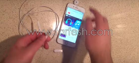 سماعة ايفون 7 الجديد بموصل ضوئي بدل موصل الصوت التقليدي صورة رقم 1