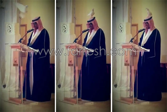 فيديو طريف.. حمامة تحط على رأس معلم وهو يلقي كلمة الوداع صورة رقم 1