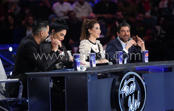 لقطات فرفشية عرب ايدول: 3 ريشات لأحلام ولماذا التقصير مع كاظم الساهر؟ صورة رقم 12