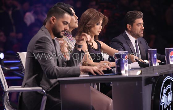 لقطات فرفشية عرب ايدول: 3 ريشات لأحلام ولماذا التقصير مع كاظم الساهر؟ صورة رقم 15