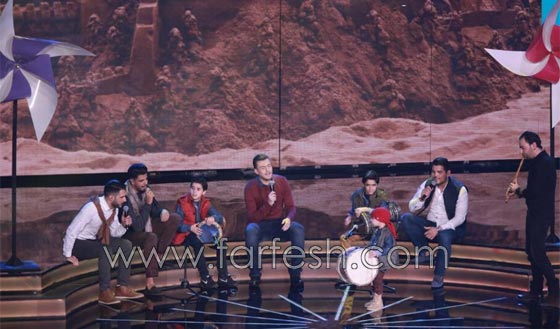 عرب ايدول: خروج بندر واسراء ووائل كفوري في ديو مع ملحم زين صورة رقم 19