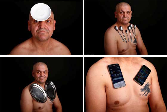 صور غريبة.. شخص يمتلك قدرات غريبة تجعل جسمه يجتذب المعادن كمغناطيس! صورة رقم 1 صور غريبة.. شخص يمتلك قدرات غريبة تجعل جسمه يجتذب المعادن كمغناطيس! صورة رقم 1