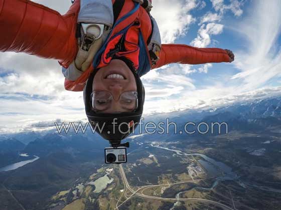 فيديو وصور عارضة أزياء عالمية تقوم بعروض خطيرة في السماء  صورة رقم 17