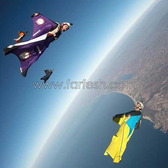 فيديو وصور عارضة أزياء عالمية تقوم بعروض خطيرة في السماء  صورة رقم 18