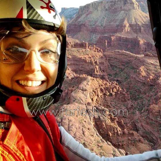 فيديو وصور عارضة أزياء عالمية تقوم بعروض خطيرة في السماء  صورة رقم 22