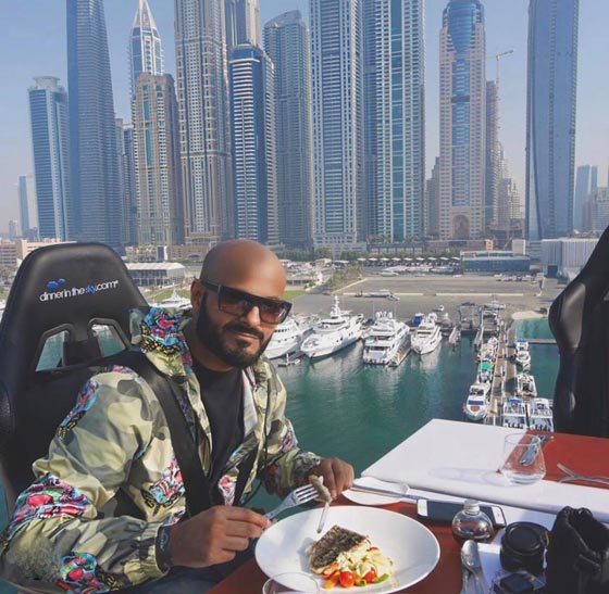 صور وفيديو: مطعم غريب وممتع في الامارات، مُعَلَق بين السماء والارض صورة رقم 4