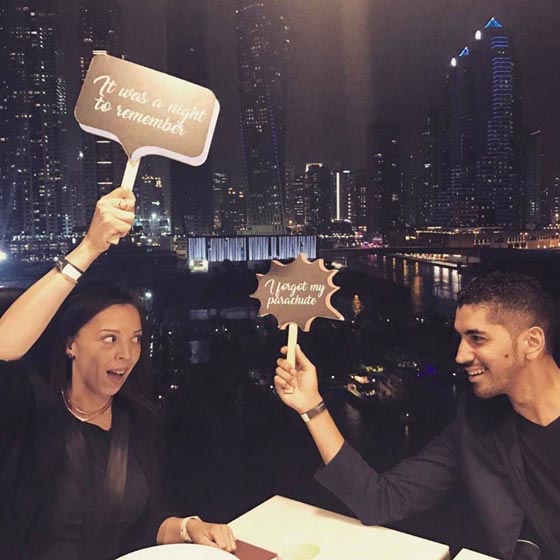 صور وفيديو: مطعم غريب وممتع في الامارات، مُعَلَق بين السماء والارض صورة رقم 19