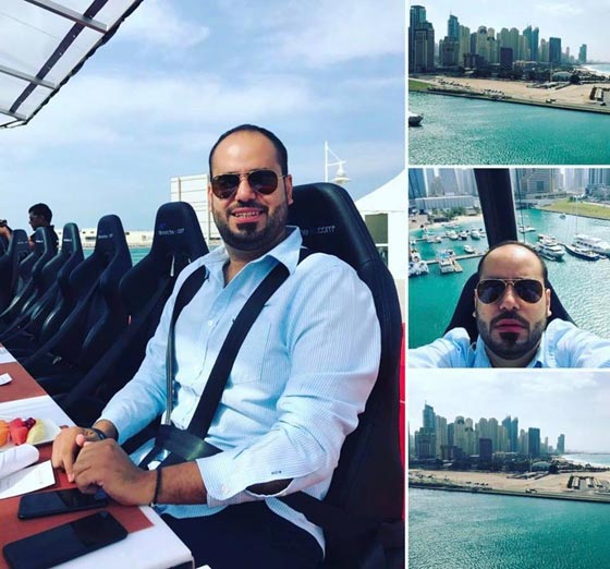 صور وفيديو: مطعم غريب وممتع في الامارات، مُعَلَق بين السماء والارض صورة رقم 8