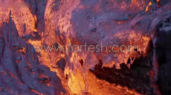 فيديو مرعب وصور مخيفة من الحمم البركانية الملتهبة في (فتحة الجحيم)! صورة رقم 2