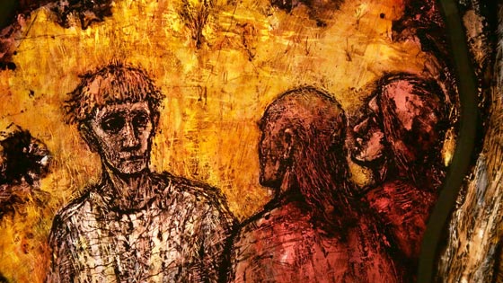 نافذة زجاجية هي واحدة من اغرب اسرار كاتدرائية ليستر صورة رقم 3