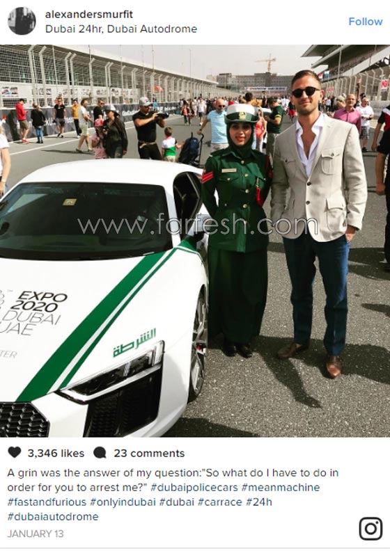 في دبي.. أسرع سيارة شرطة في العالم تصل سرعتها إلى 407 كم/ساعة صورة رقم 1