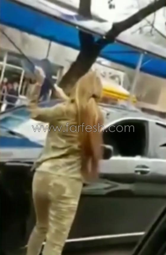  ممثلة تحطم سيارة المنتج لانه لم يحذف مشاهدها الاباحية.. فيديو صورة رقم 3