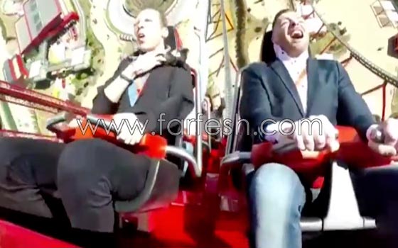  فيديو طريف: شاب يصرخ رعبا من طائر (يمامة) أثناء ركوبه لعبة ملاهي صورة رقم 1