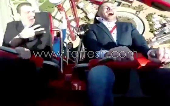  فيديو طريف: شاب يصرخ رعبا من طائر (يمامة) أثناء ركوبه لعبة ملاهي صورة رقم 2