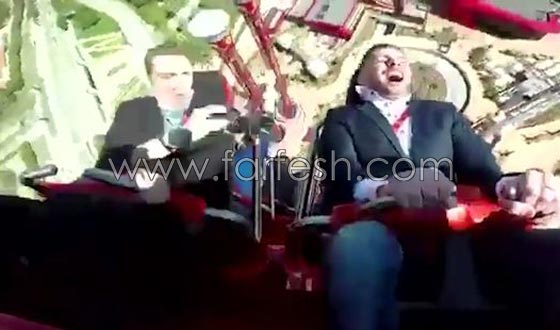  فيديو طريف: شاب يصرخ رعبا من طائر (يمامة) أثناء ركوبه لعبة ملاهي صورة رقم 4
